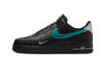 Nike Air Force 1 Low Black Blue Lightning