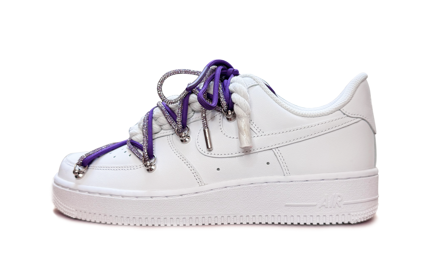 nike-air-force-1-low-white-double-rope-laces-glitter-purple