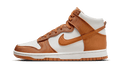 Nike Dunk High Satin Curry